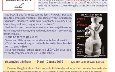 Lettre Express – Février 2019