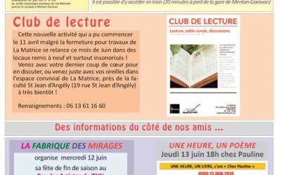 Lettre Express – Juin 2019