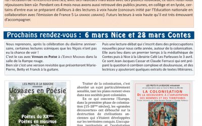 Lettre 48 – Février 2020