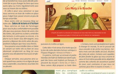 Lettre 49 – Mars 2020