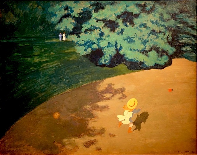 Felix Vallotton Le ballon Felic Vallotton le ballon
