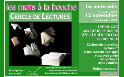 Cercle de lectures aux Diables bleus – 12 Novembre 2025