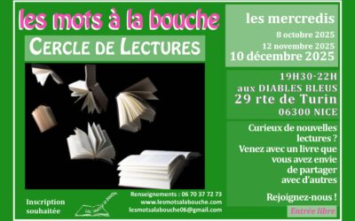 Cercle de lectures aux Diables bleus – 10 Décembre 2025