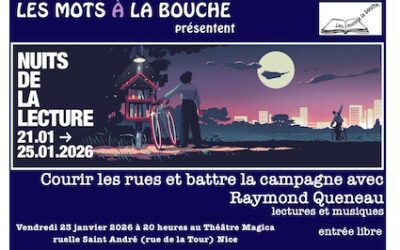 Prochaines Nuits de la lecture : 22 & 24 janvier 2026