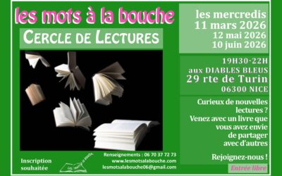 Cercle de lecture 11 mars 2026