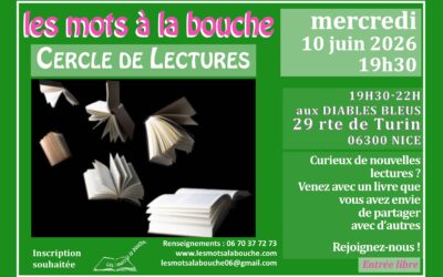 Un dernier CERCLE de LECTURE avant l’été !