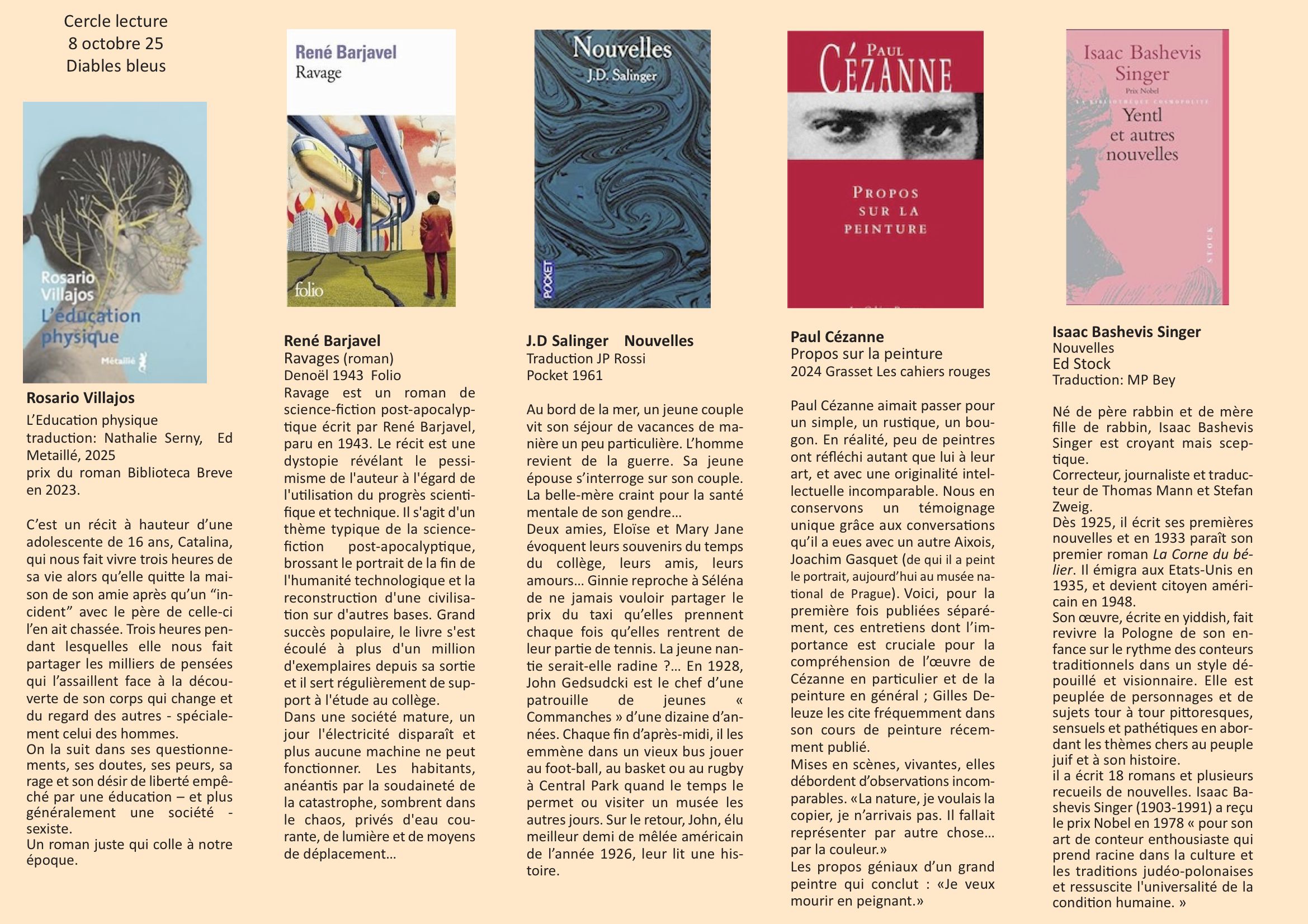 cercle lecture 8 octobre 25